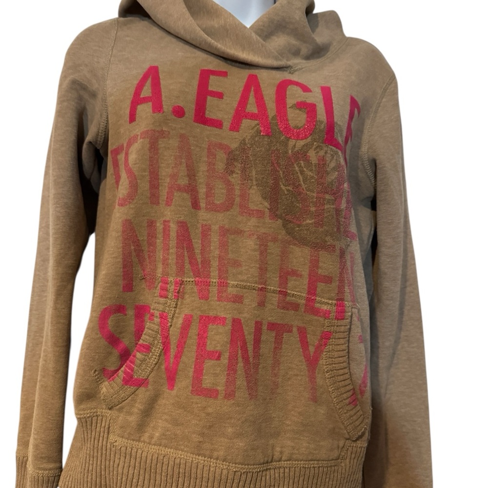 American Eagle Outfitters Tan Hoodie